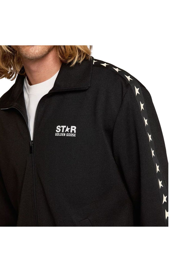 Golden Goose Zipped Track Jacket Denis Mens Style : Gmp00875.p000520.80203