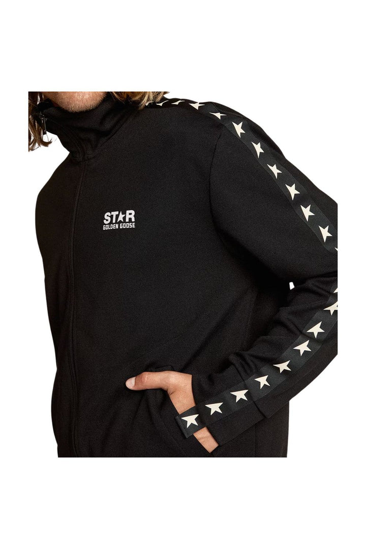 Golden Goose Zipped Track Jacket Denis Mens Style : Gmp00875.p000520.80203