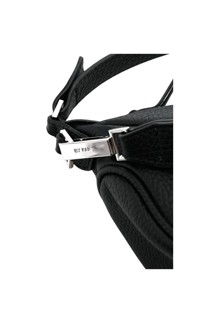 By Far Shoulder Bags Womens Style : 22pfaminoblfltsma-bl