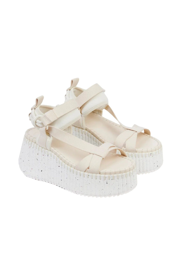 Chloe 'Nama' Wedge Sandals Womens Style : Chc23u870y4