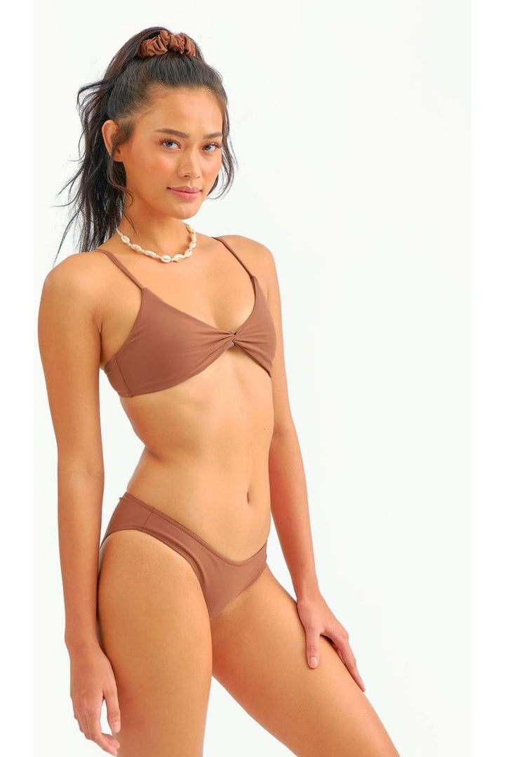Moderate Bottoms / Cocoa - Bikinis & Beachwear | Blackbough Swim