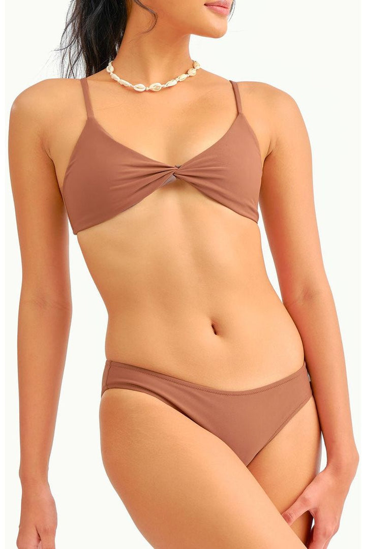 Moderate Bottoms / Cocoa - Bikinis & Beachwear | Blackbough Swim